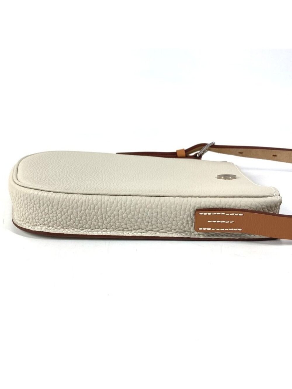 Hermes Shoulder Bag Perspective Cavalier 21 Togo Ivory - Picture 3 of 9